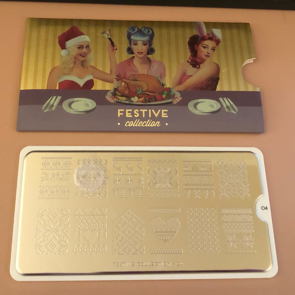 MoYou Stamping Plate - Festive 04